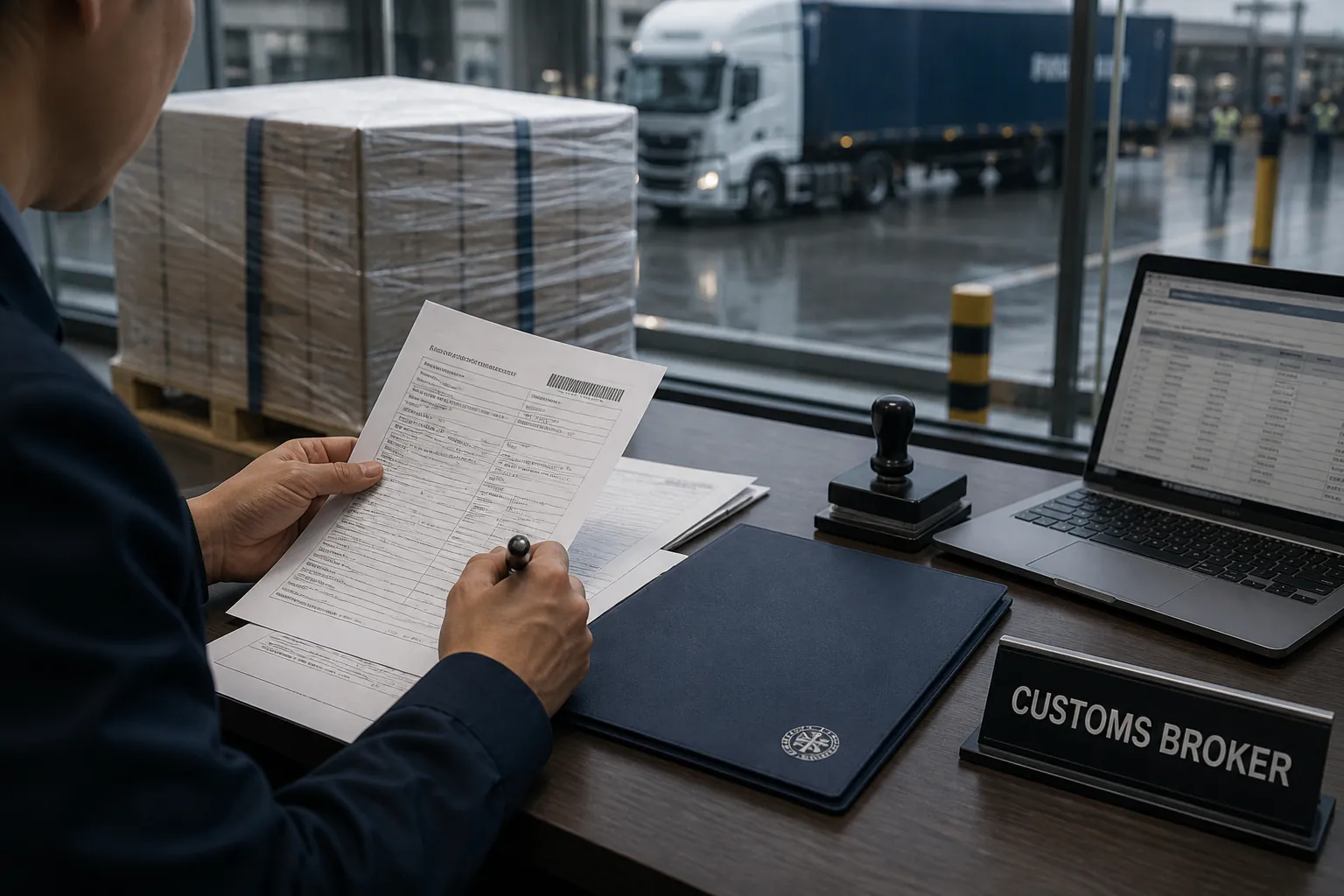 Вантажівка DAF XF компанії Transit-Freight